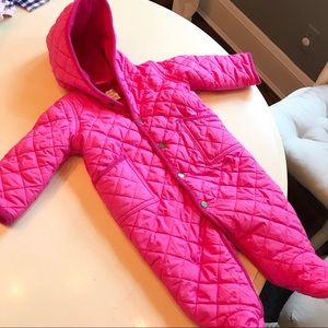 Ralph Lauren baby girl bunting